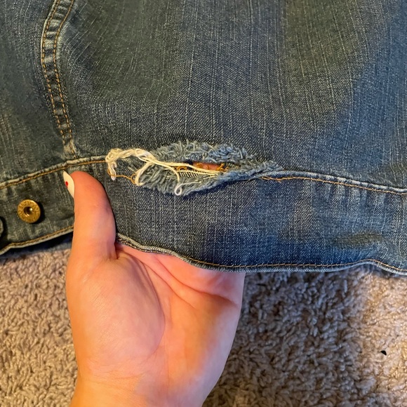 Polo Ralph Lauren Men's Jean Jacket American Flag - Picture 7 of 7